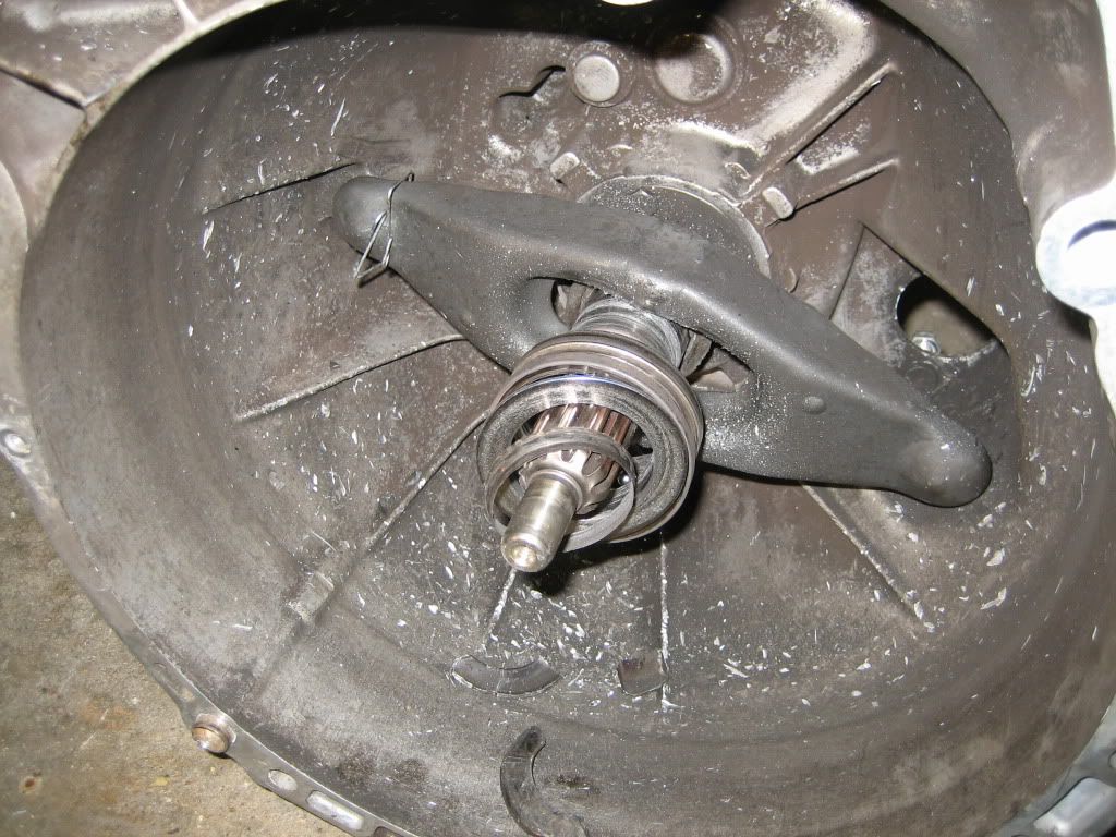 Destroying throw out bearings...